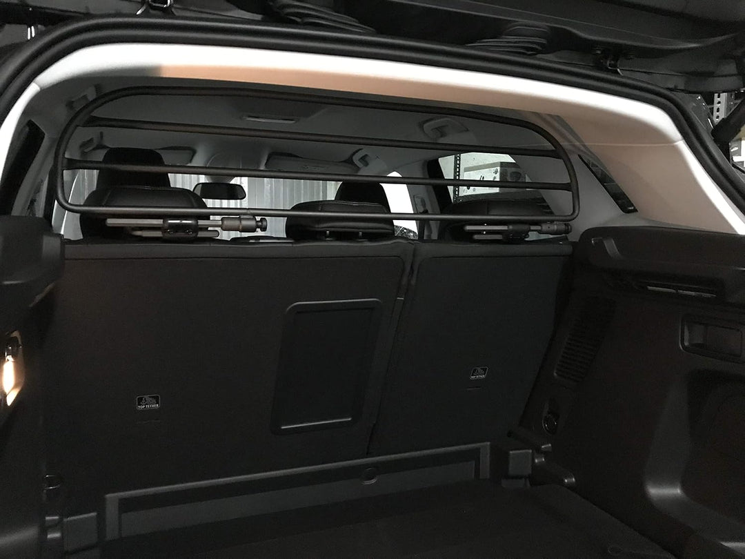 ERGOTECH Trenngitter Hundegitter kompatibel mit OPEL Grandland X, RDA65HBG-XS, für Hunde und Gepäck