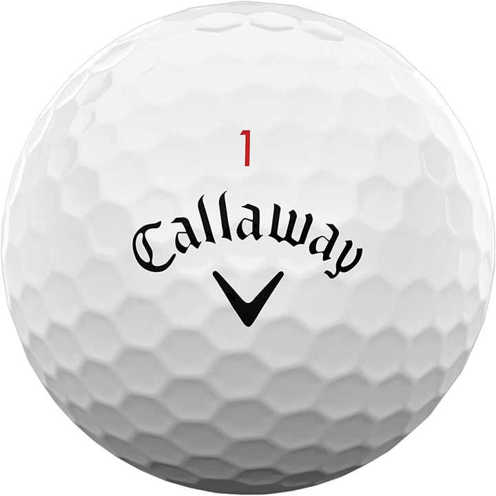 Callaway Golf 2022 Chrome Soft X LS Golfbälle Weiss Weiss, Weiss Weiss