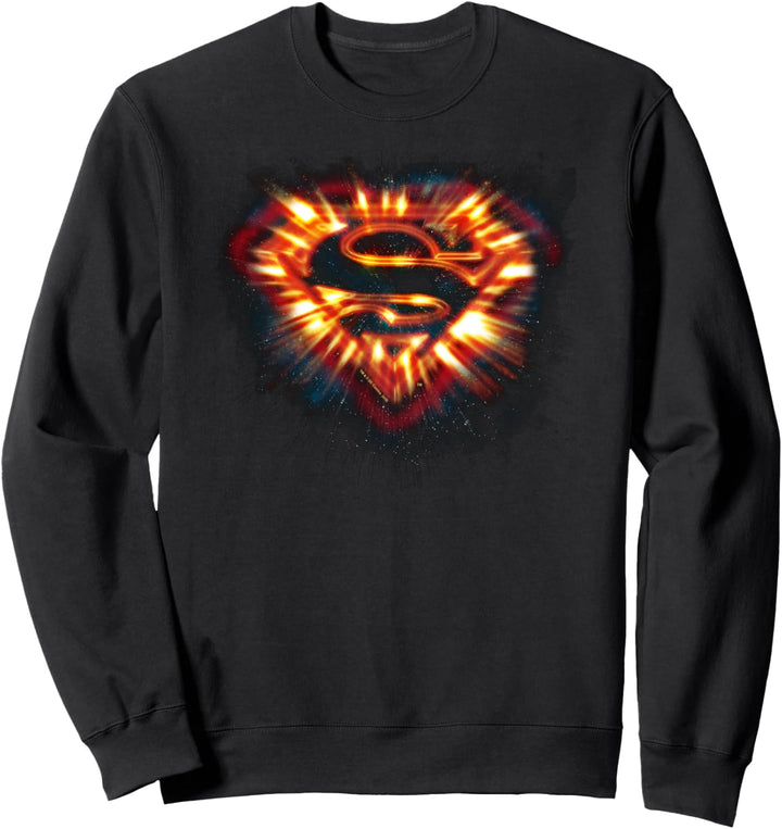 Superman Space Burst Shield Sweatshirt