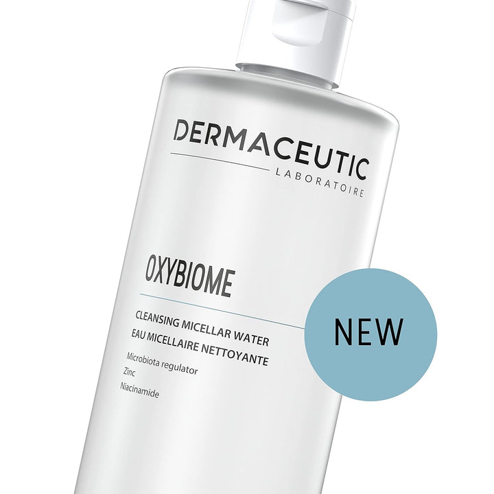Dermaceutic Oxybiome - Reinigendes Mizellenwasser mit Hautmikrobiom-Regulierer, Zinkglukonat und Nia