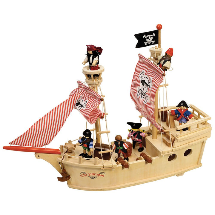 Tidlo T-0094 - Piratenschiff, Spielwaren
