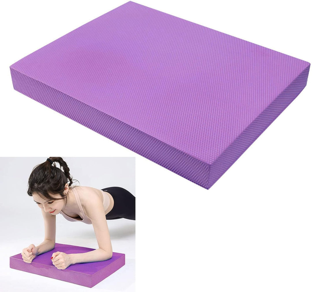 Balance-Pad, Hohe Rückfederung, TPE-Yogamatte, Reissfest, Leicht, Tragbar, für Fitness, mit Rutschfe