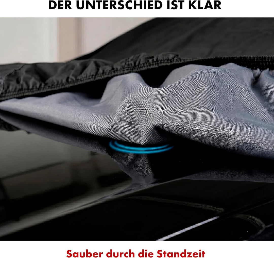 CarComfort Autoplane Indoor, atmungsaktive Autoabdeckung für Innenbereich, lackschonende Auto Abdeck