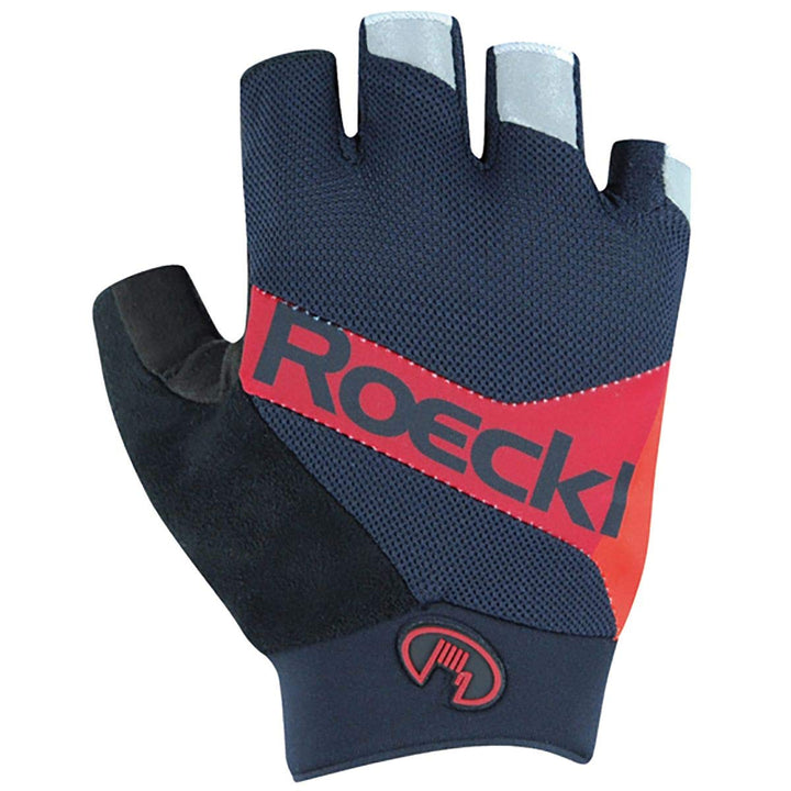 Roeckl Iseo Fahrrad Handschuhe kurz schwarz/rot 2022 8, 8