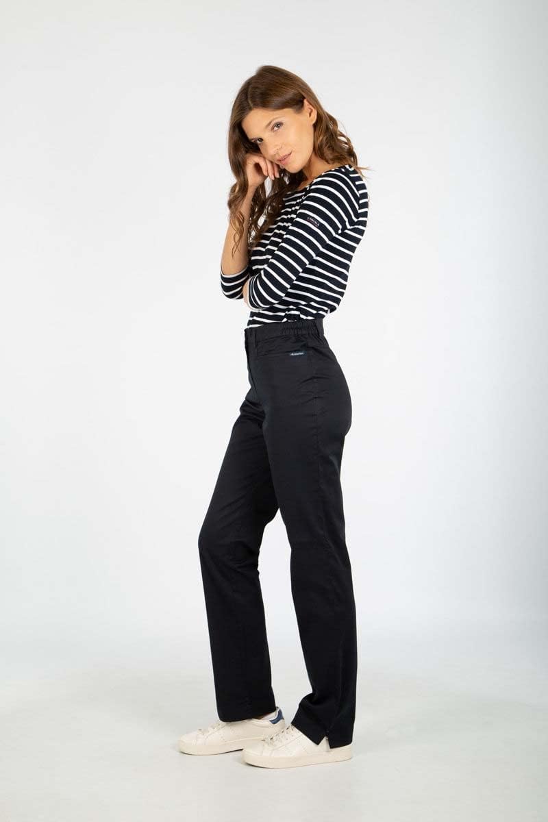 Armor Lux Damen Trimaran Klassische Hose 44 Rich Navy, 44 Rich Navy