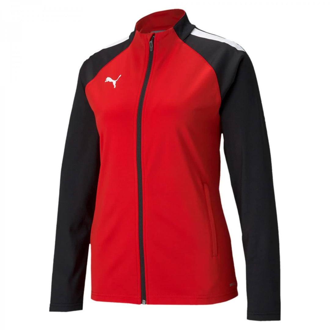 PUMA Damen Sweater M Puma Red-puma Black, M Puma Red-puma Black