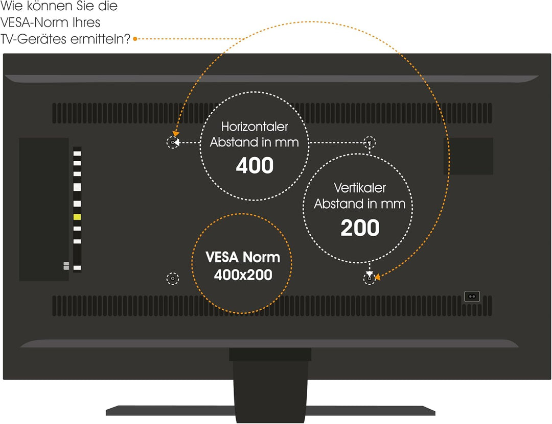 My wall elektrische TV Wandhalterung – HP65AL motorisierte Fernseher Wandhalterung mit Sprach- oder