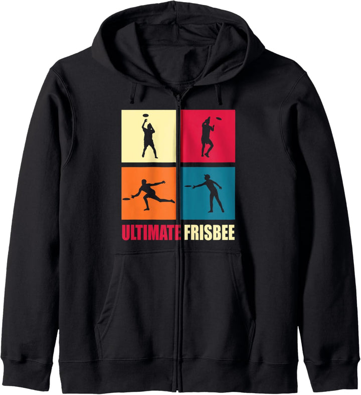Tolles Ultimate Frisbee Geschenk Motiv Kapuzenjacke
