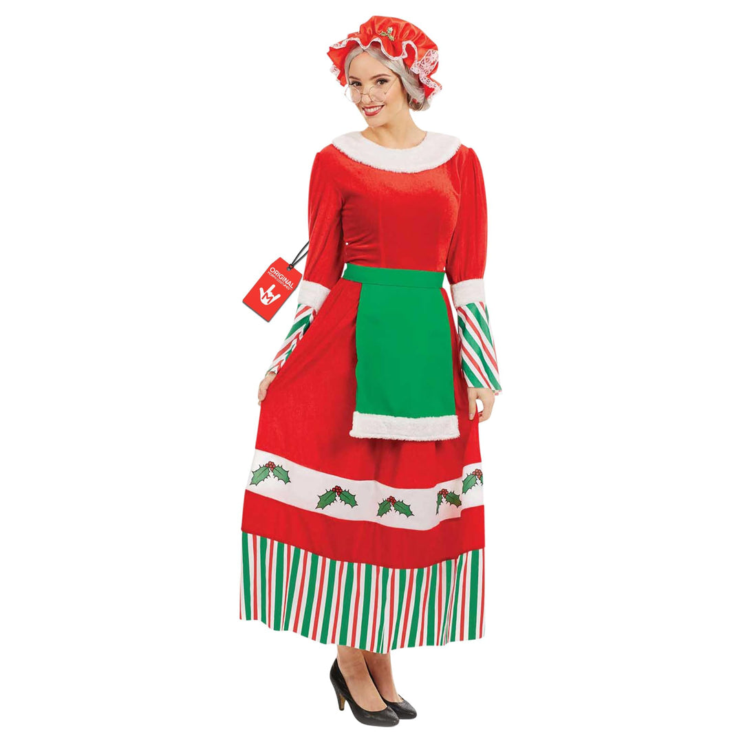 Fun Shack Weihnachtsfrau Kostüm Damen, Festliches Halloween Kostüm, M M Rot, M Rot