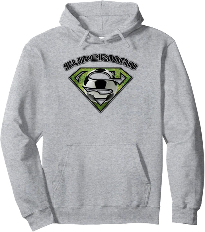 Superman Soccer Shield Pullover Hoodie