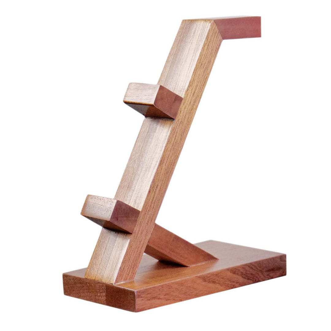 Angoily Holz Gamecontroller Halterung Für Spielkonsole Multifunktionaler Headset Ständer Brauner Org