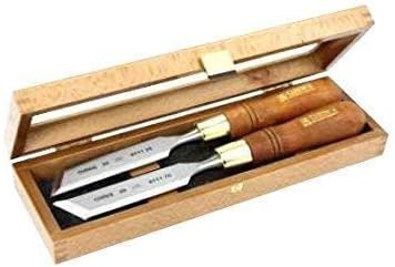 Stechbeitel/Schrägbeitel Set 2-teilig, Modell:20 mm, 20 mm