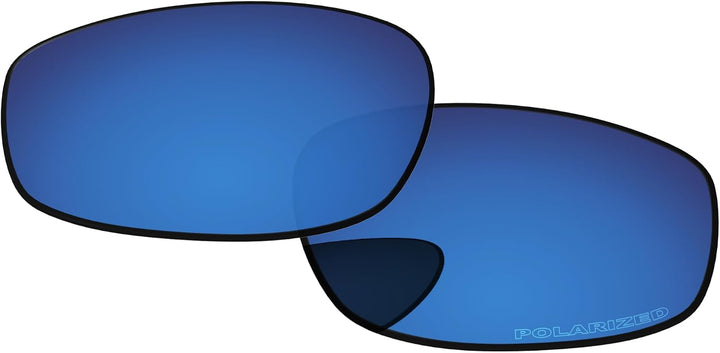 PapaViva Ersatzlinsen für for Oakley Straight Jacket 2007 Deep Water - Polarized, Dunkel Wasserfarbe