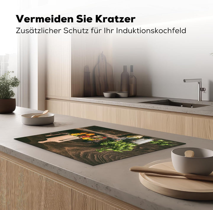 Herdabdeckplatte Einteilig Küche Ceranfeld Abdeckplatte Cerankochfeld Abdeckung Induktionskochfeld S