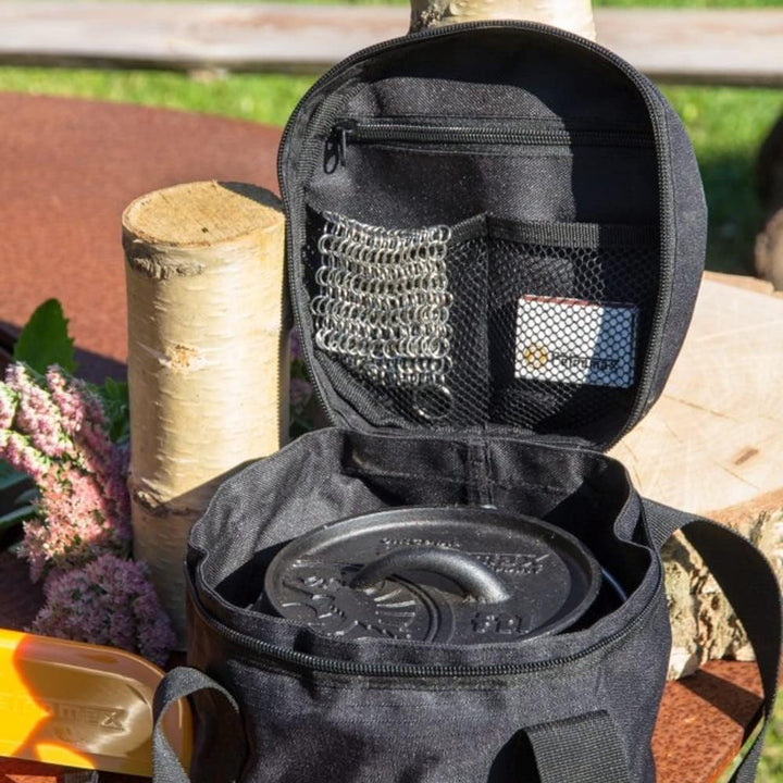 Tragetasche/Transporttasche für Feuertopf 4.5 Petromax Ø29,5xH19cm Schwarz passend für FT4.5, Schwar