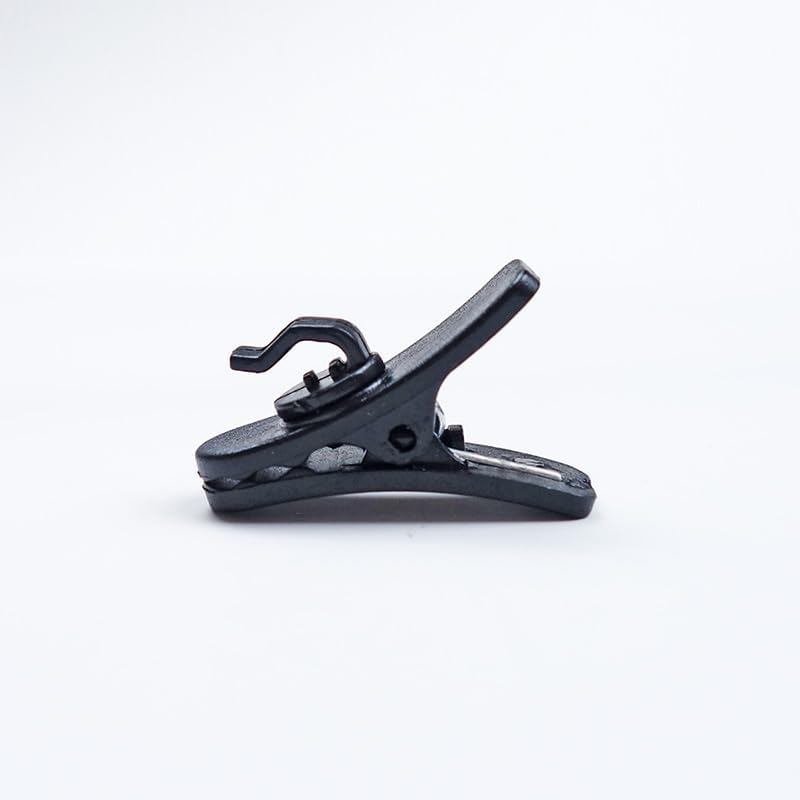 Lavalier-Mikrofon-Kabel-Clips, Ersatz-Lavalier-Ansteckmikrofon-Clip, Kragenklemme für tragbares Mikr