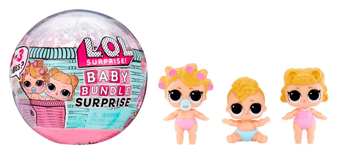 L.O.L. Surprise! Baby Bundle Surprise - Sammlerpuppen mit Baby-Thema - Zwillinge, Drillinge oder Hau