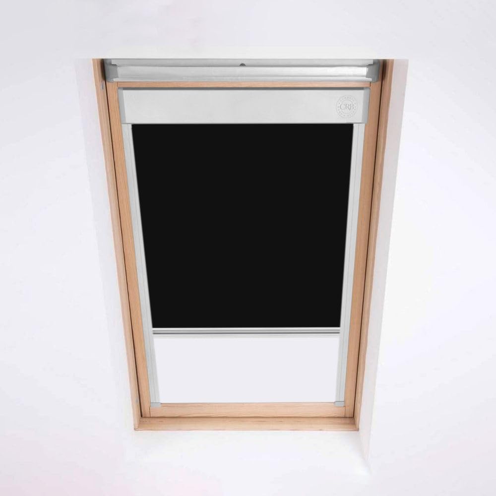 Classic Roof Blinds für VELUX Dachfenster Verdunkelungsrollo Fenstercode FK06 Schwarz