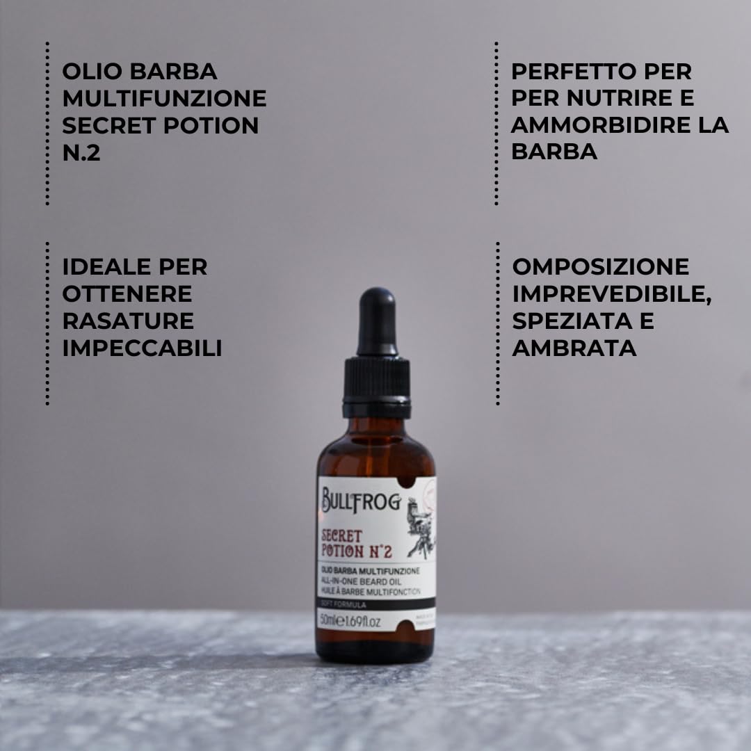 Bullfrog All-in-One Beard Oil Secret Potion N.2 50 ml