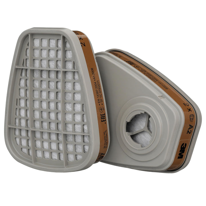 3M 70071617933 Gas- und Kombi A2 Partikelfilter, 8