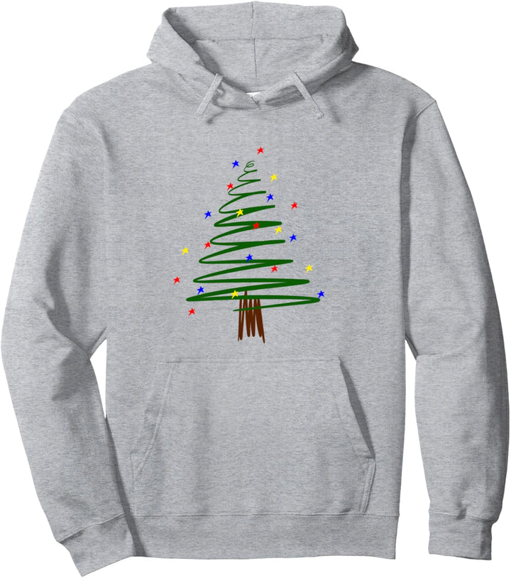 Weihnachtsbaum Pullover Hoodie