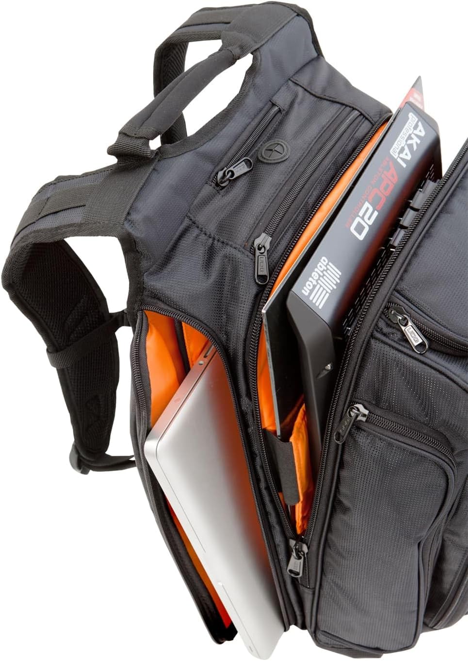 UDG GEAR Unisex U9101blor Tasche, Noir Intérieur Orange, 1 EU