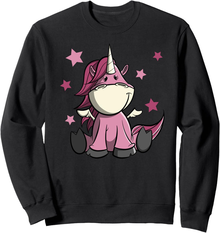 Rosa Einhorn - Süsses Unicorn Einhorn Party Geschenk Sweatshirt