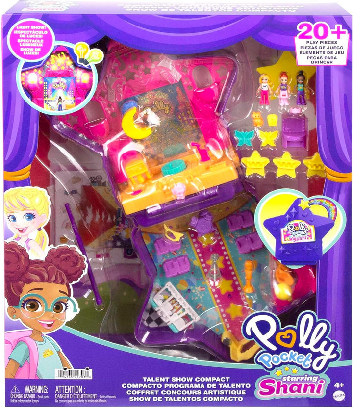 Polly Pocket HGT17 Spielset mit Mini-Puppen, 4Y+, Mehrfarbig
