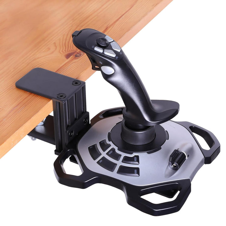 HTLAKIKJ Tischhalterung für Flight Sim Joystick-Kompatibel mit Logitech G Extreme 3D Pro Joystick un