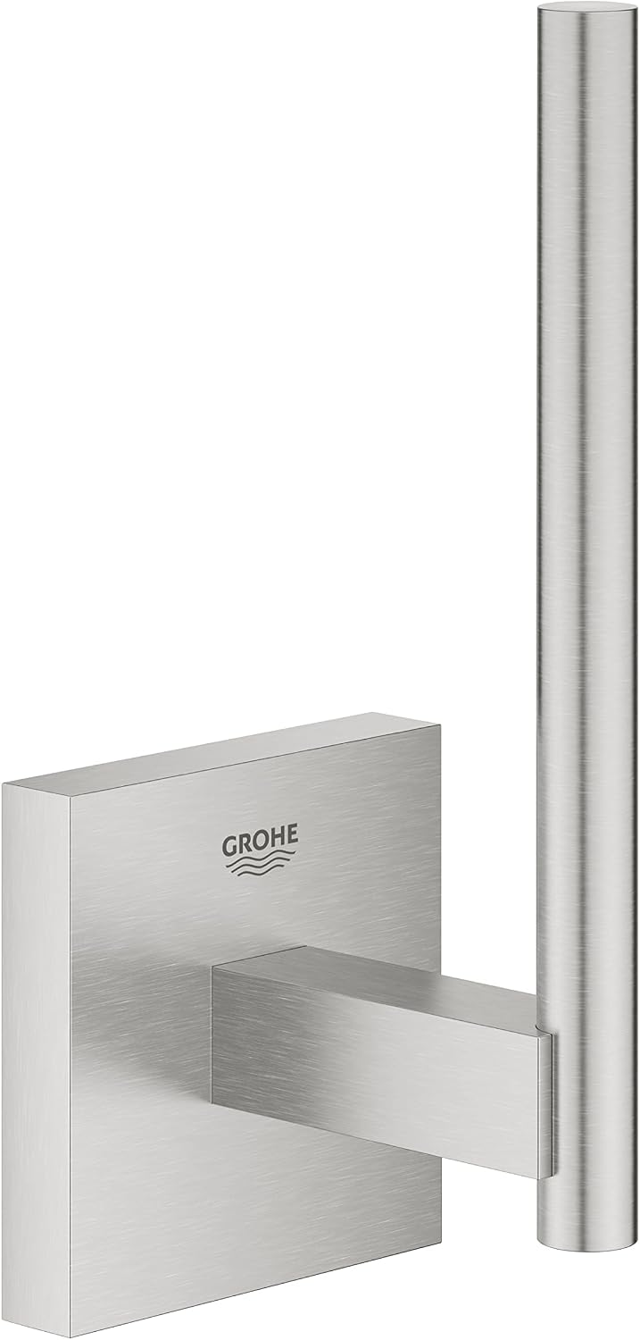 GROHE Start Cube - Reservepapierhalter (Wandmontage, verdeckte Befestigung, Material: Metall), super