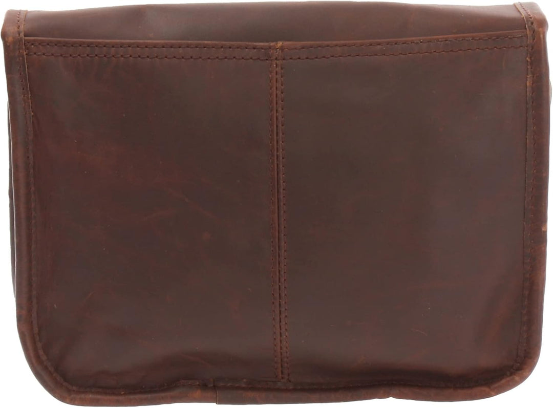 LECONI kleine Schultertasche Umhängetasche Damen Ledertasche Handtasche echtes Rindsleder 26x20x8cm