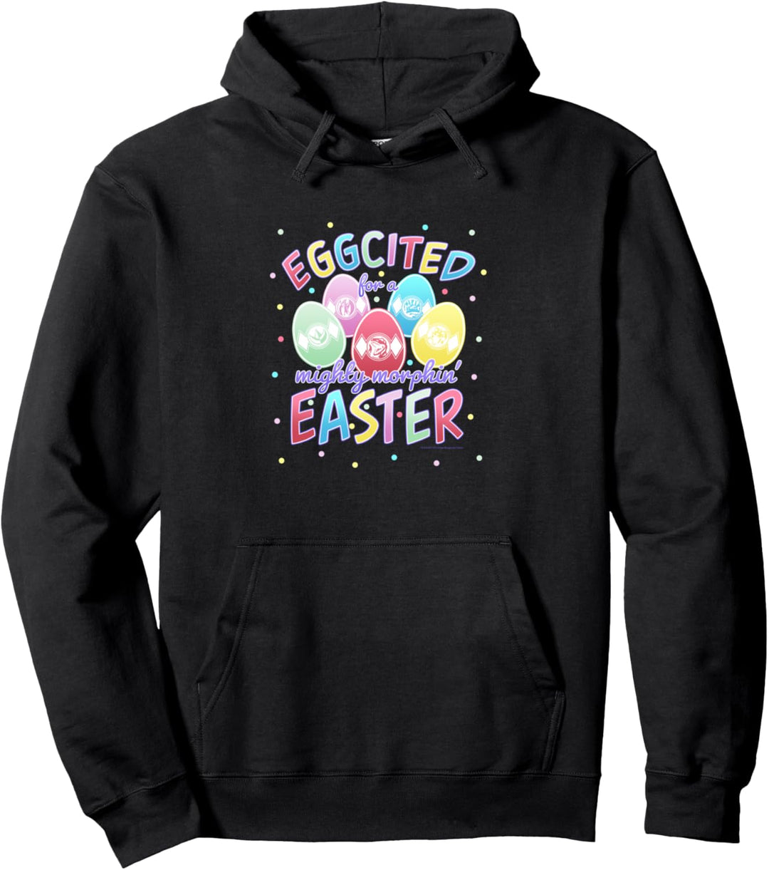 Power Rangers Group Egg-cited For A Might Morphin Ostern Pullover Hoodie