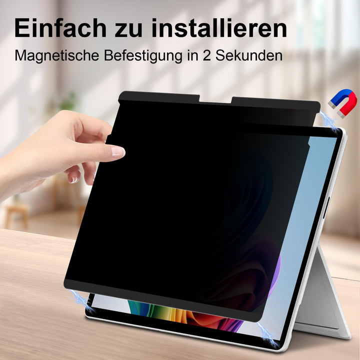 STARY Magnetischer Sichtschutzfolie 13 Zoll Surface Pro 8/9/10/11/X, Microsoft Surface Displayschutz