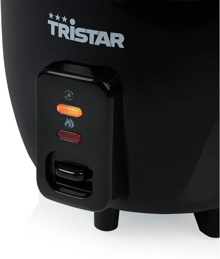 TRISTAR RK-6141 Elektrischer Reiskocher mit Dampfgarer, 0,6 l