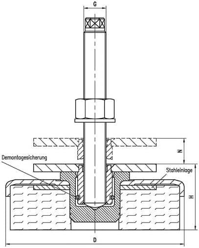 Albrecht Maschinenschuh Gr. 2