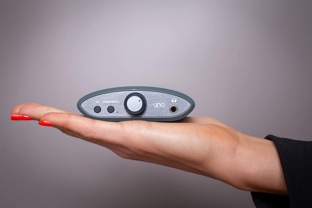 iFi UNO - DAC &amp; AMP-Kopfhörer - USB-C-Eingang - Audioverbesserung - Streaming/Gaming/Musikmodi - Kla