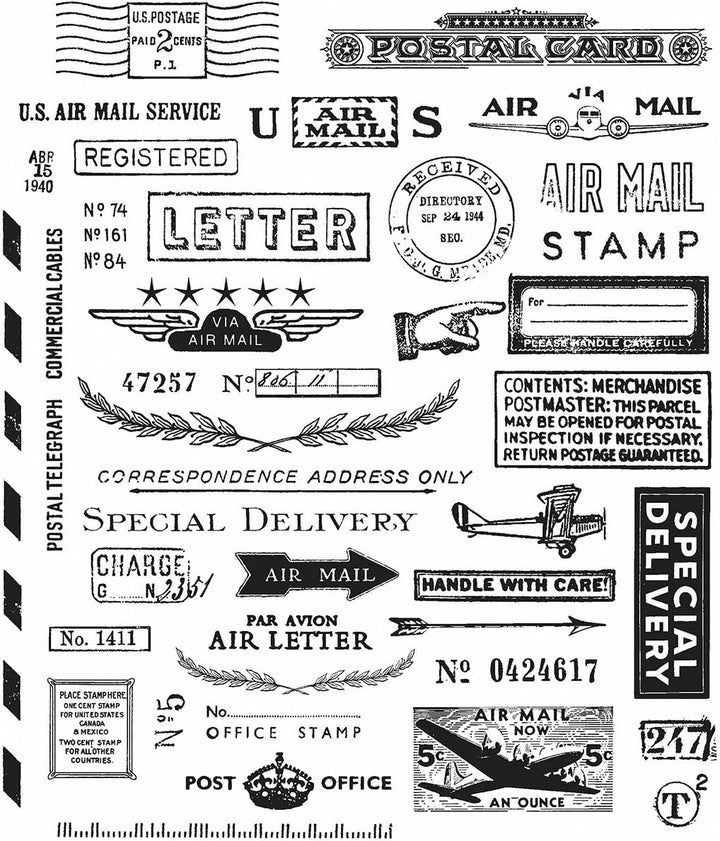 Stempel Anonymous_agw statische Korrespondenz Mounted Stamp Korrespondenz (Correspondence), Korrespo