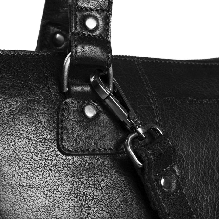 The Chesterfield Brand Resa - Schultertasche 13" 38 cm Schwarz, Schwarz