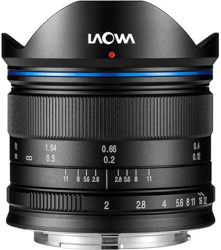 Laowa Objektiv VE7520MFTSTBLK, 7,5 mm für Micro 4/3 Kameras (16,9 MP, HD 720 P), Schwarz