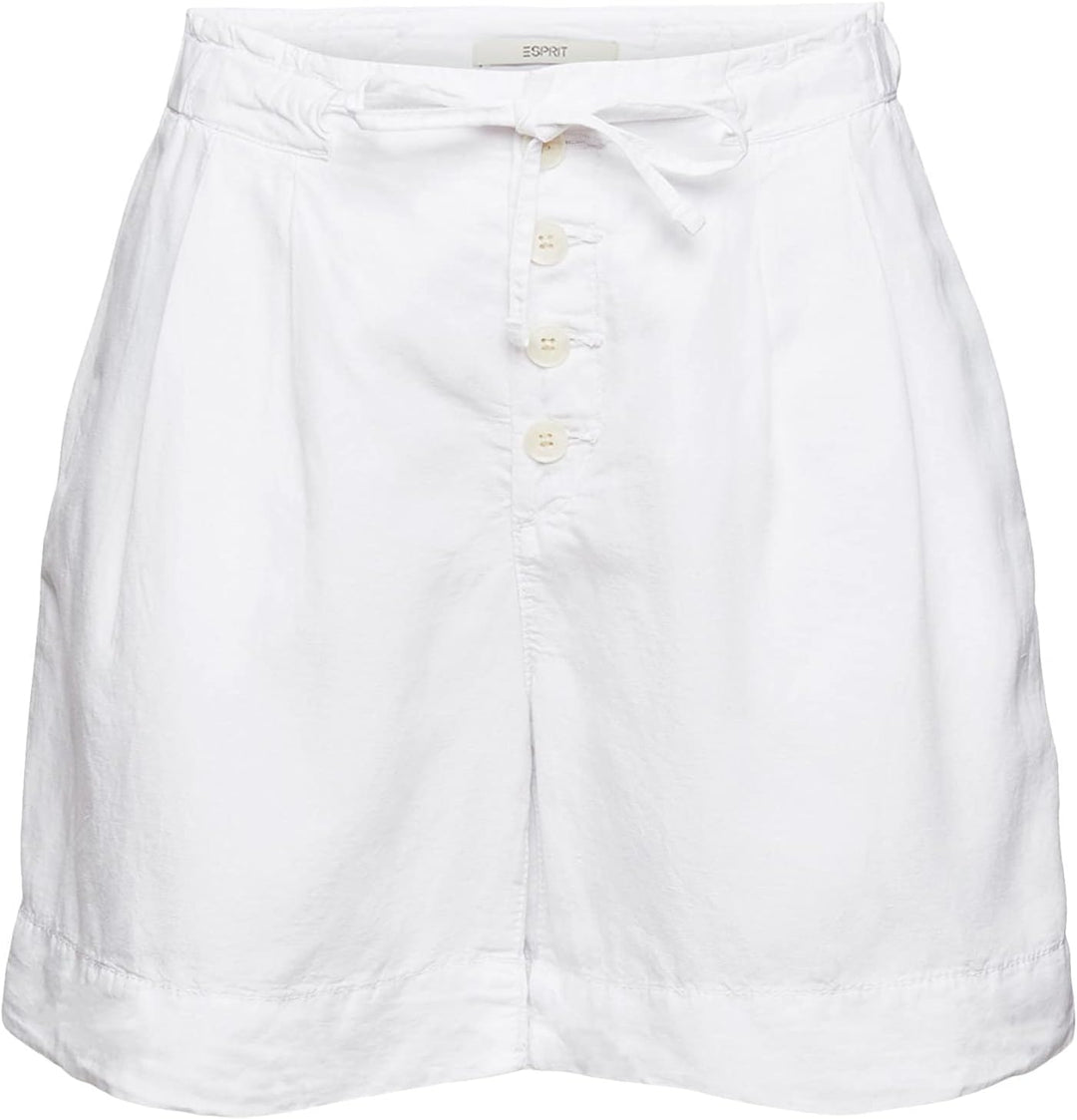 ESPRIT Damen Shorts 042ee1c307 34 100/White, 34 100/White
