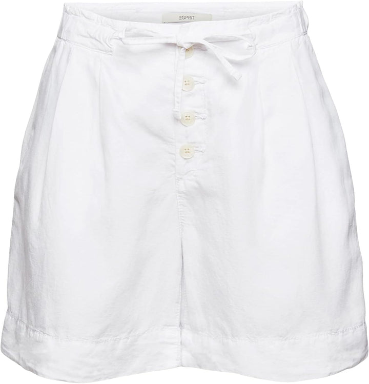ESPRIT Damen Shorts 042ee1c307 34 100/White, 34 100/White