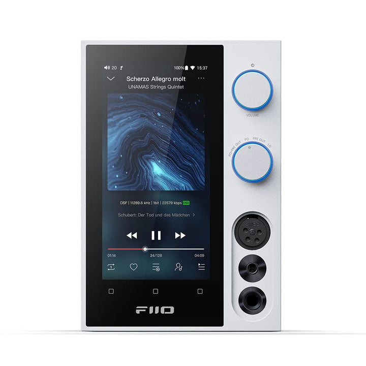 FiiO R7 Desktop Streaming Player und DAC/Amp - Weisse Version, weiss