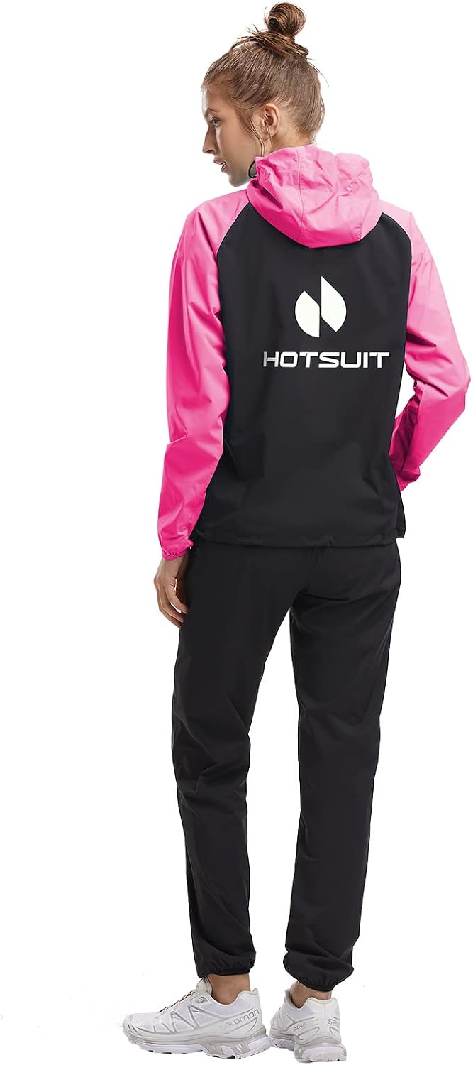 HOTSUIT Schwitzjacke/Schwitzanzug Damen Sauna Trainingsanzug Sportanzug Schwitzanzug Fitness Trainin