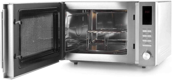 LACOR Mikrowelle mit Plattenspieler und Grill, 25l, Silber Einheitsgrösse, Einheitsgrösse