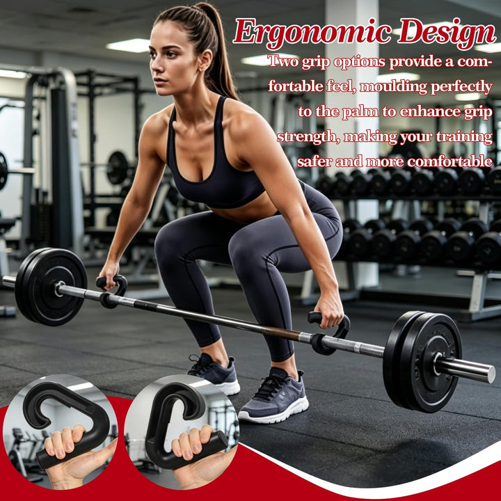 2 Fitness Griffe 2 Schaumstoffhüllen Latzug Griff Gym Griffe Heim klimmzug