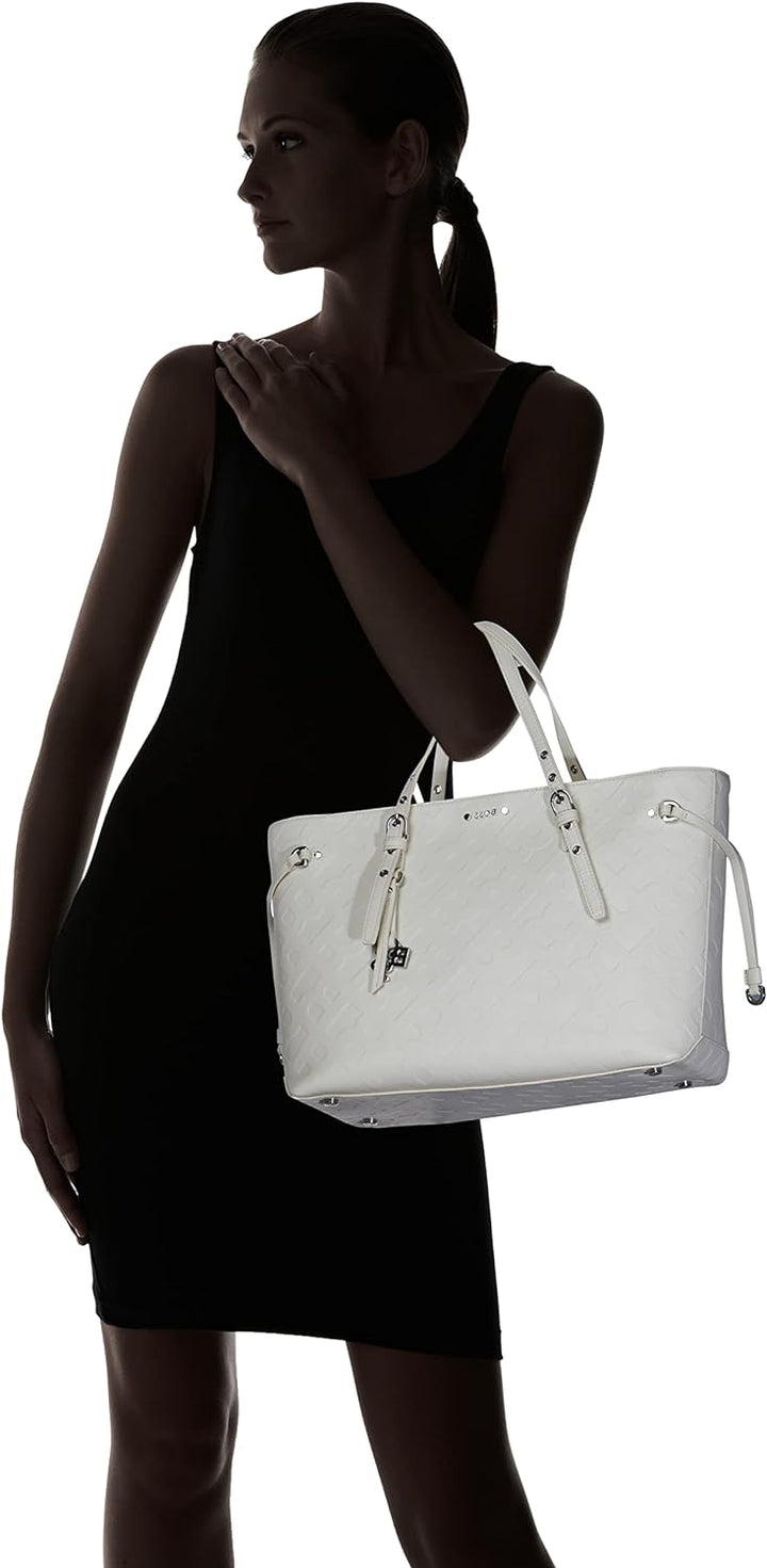 BOSS Cindy Shopper-E Damen Tote Bag, Open White114
