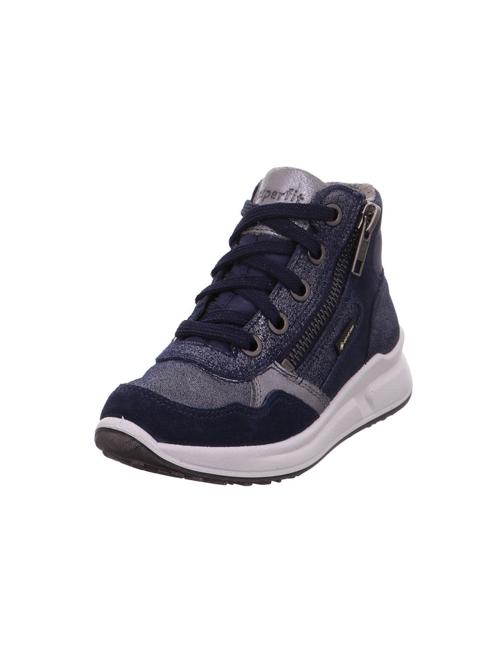 Superfit Mädchen Merida Sneaker 21 EU Blau 8000, 21 EU Blau 8000