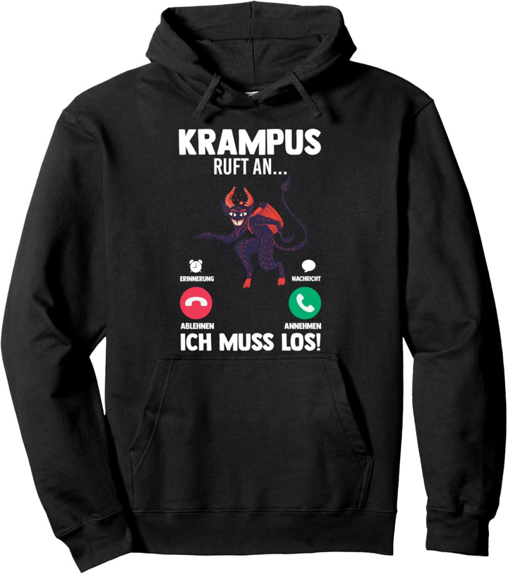 Krampus Weihnachten Pullover Hoodie