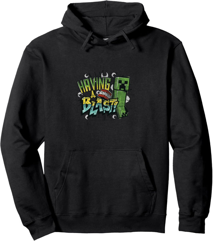 Minecraft Creeper TNT Having A Blast Farbverlauf Pullover Hoodie
