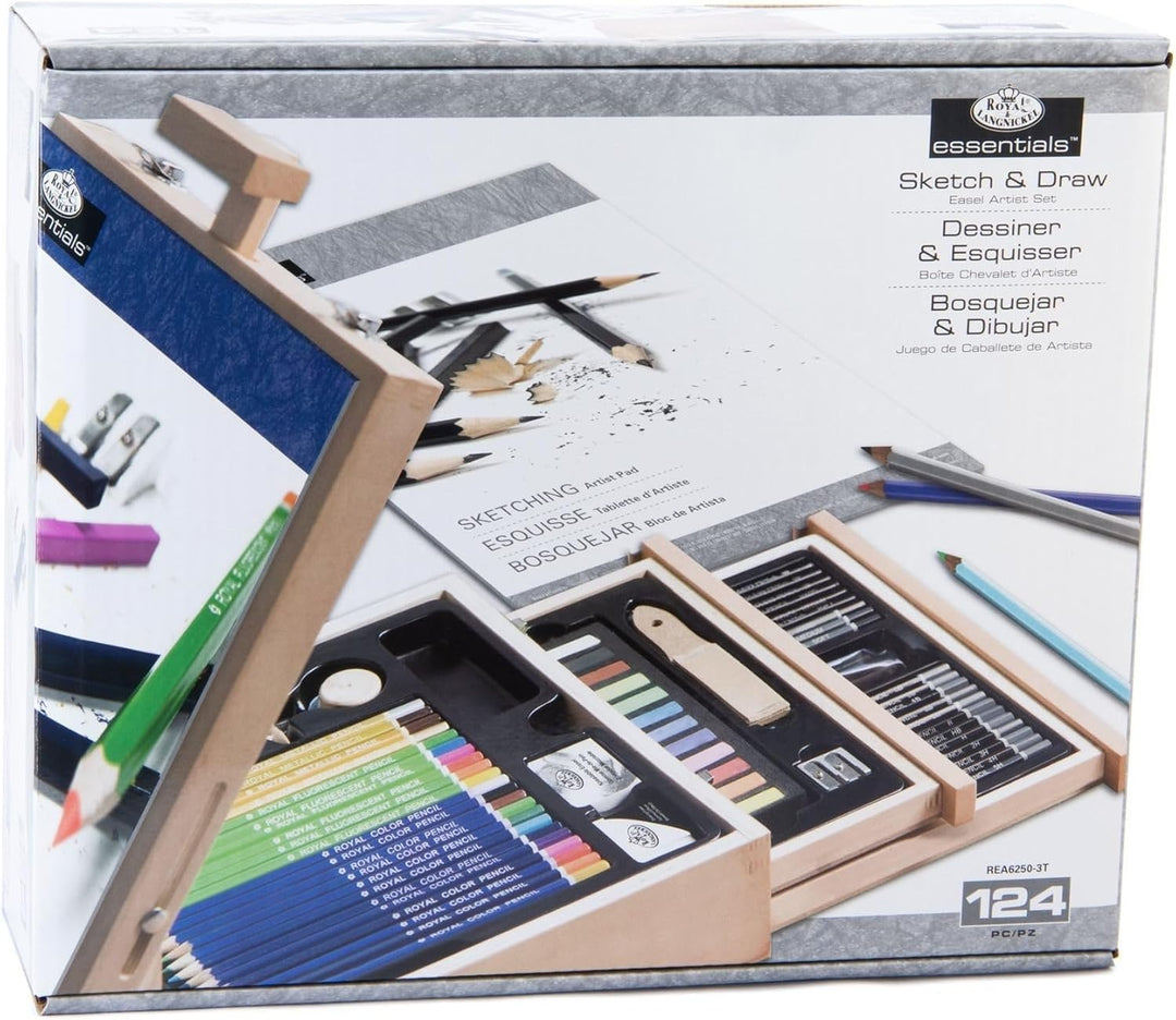 Royal &amp; Langnickel Sketching &amp; Drawing Skizzier-/Zeichenset mit Staffelei